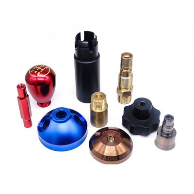 真鍮アルミニウムCNCの回転部品のさび止めの許容0.01mm