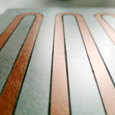 ラジエーター脱熱器180x240x12mm水冷の油を取り除く6個のループ