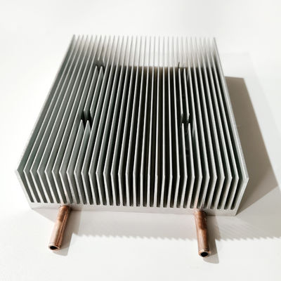 銅管120x36x150MMが付いている陽極酸化水涼しい脱熱器